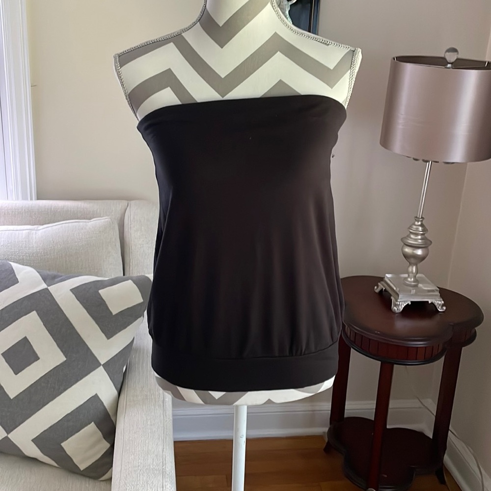 🎉 Ann Taylor Loft Black Tube Top